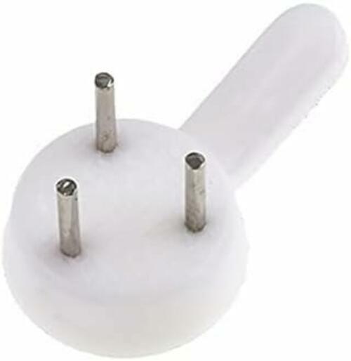 Load image into Gallery viewer, Galepromot 10Pcs White Plastic Non-Marking Wall Hooks for Hanging Home Decor
