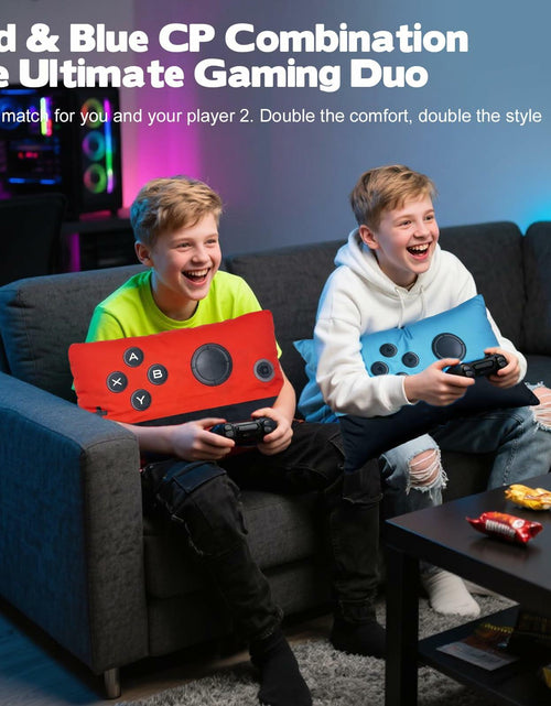 Load image into Gallery viewer, 2pcs Game Pillow Covers Plush Lumbar Cushion Case 12x20 No Insert
