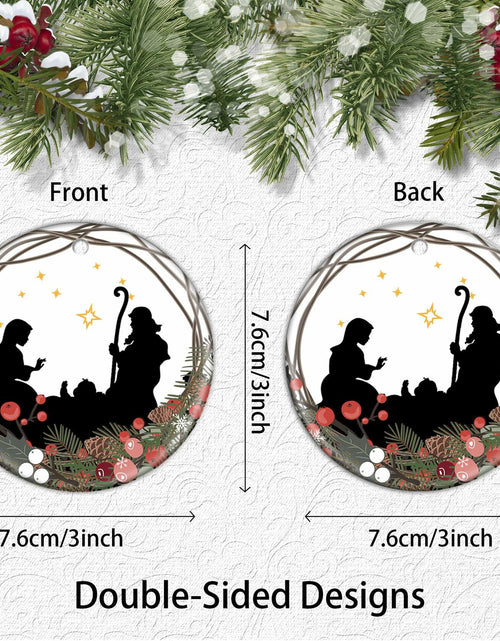 Load image into Gallery viewer, First Day of School Christmas Ornaments - Baby's 2024 Christmas Tree Decoration
