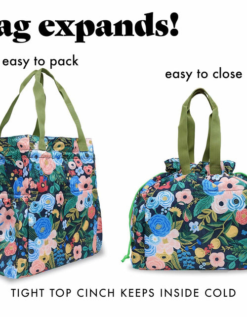 Load image into Gallery viewer, Insulated Lunch Bag for Women Drawstring Reusable Work Office Large Box
