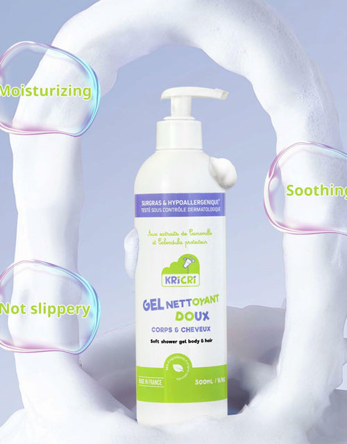Load image into Gallery viewer, Kricri 2-in-1 Kids Body Wash &amp; Shampoo Hypoallergenic 16.9oz
