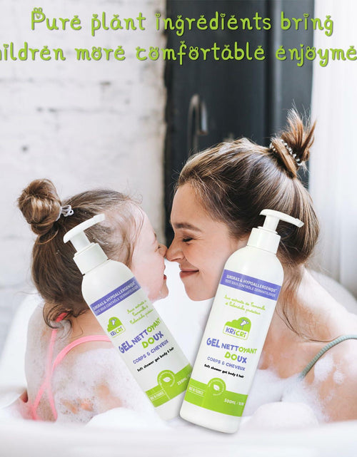 Load image into Gallery viewer, Kricri 2-in-1 Kids Body Wash &amp; Shampoo Hypoallergenic 16.9oz
