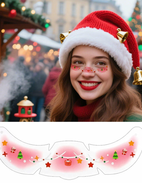Load image into Gallery viewer, Halloween Glitter Freckle Makeup Patches 8pcs Waterproof Temporary Tattoos
