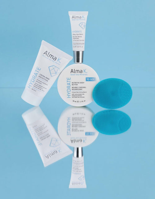 Load image into Gallery viewer, ALMA K Nutritive Body Butter Mini Shea Cream Dead Sea Minerals 1.7oz
