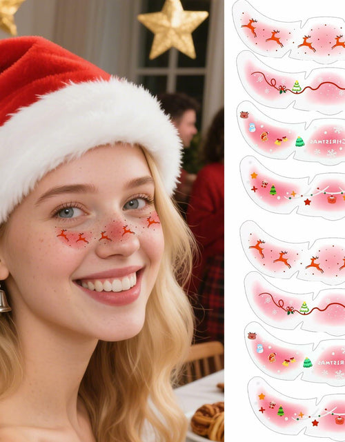 Load image into Gallery viewer, Halloween Glitter Freckle Makeup Patches 8pcs Waterproof Temporary Tattoos
