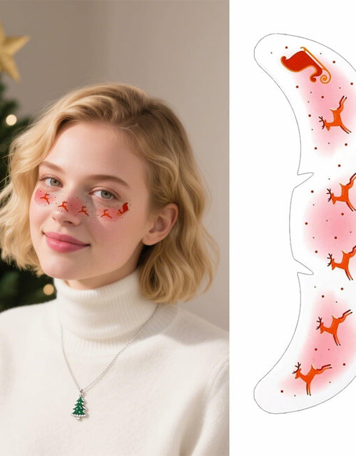 Load image into Gallery viewer, Halloween Glitter Freckle Makeup Patches 8pcs Waterproof Temporary Tattoos
