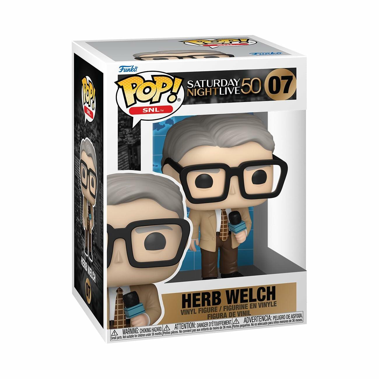 Funko Pop SNL 50th Anniversary Ed Grimley Herb Welch Vinyl Figure