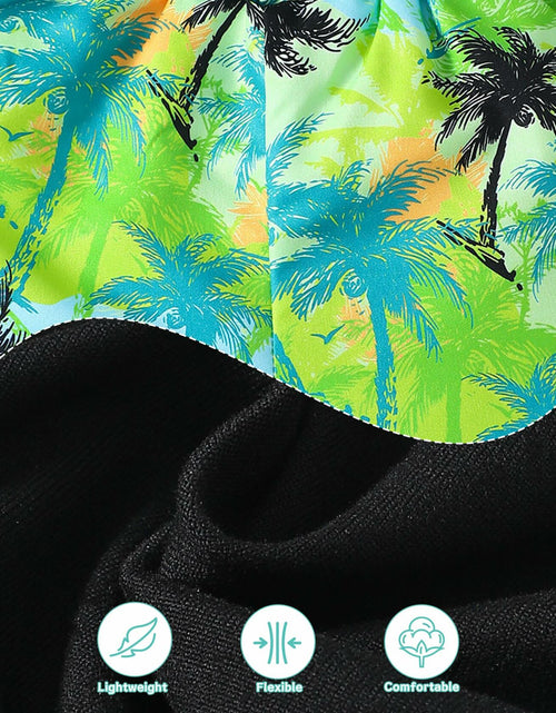 Load image into Gallery viewer, NZRVAWS Toddler Boy Summer Outfit 2pcs Tank Top Shorts Set Hawaiian
