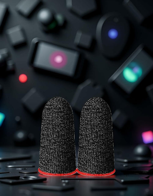 Load image into Gallery viewer, Galepromot 6pcs Gaming Finger Sleeves Anti-Slip Mobile Game Thumb Gloves
