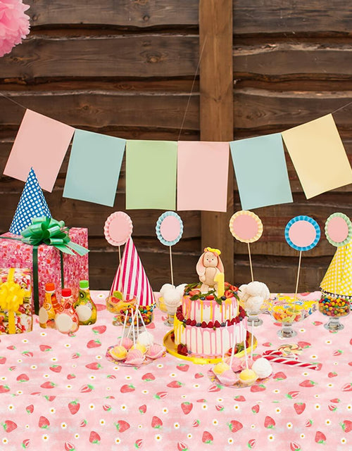 Load image into Gallery viewer, HAKOTI 3 Pack Strawberry Tablecloth Berry Theme Birthday Party Decor
