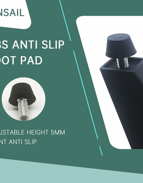 Load image into Gallery viewer, 4pcs 4in Metal Furniture Legs Replacement for Sofa Cabinet Table Chair
