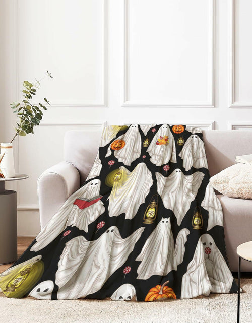 Load image into Gallery viewer, Christmas Red Truck Throw Blanket Cozy Flannel Couch Bed 80x60
