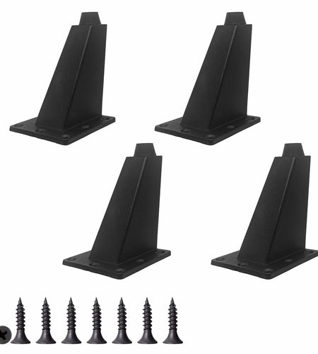 4pcs 4in Metal Furniture Legs Replacement for Sofa Cabinet Table Chair