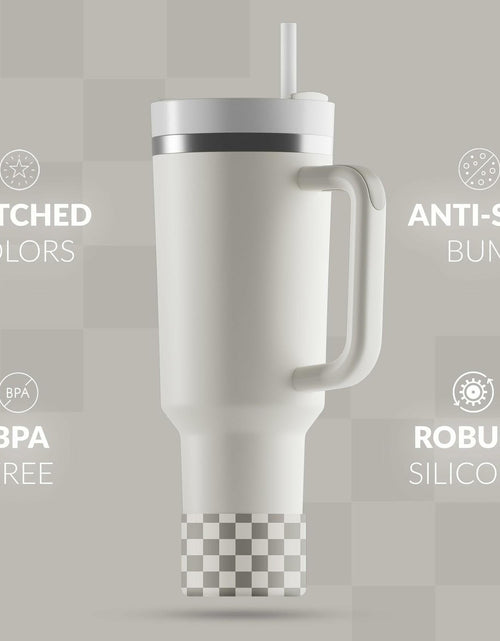 Load image into Gallery viewer, REUZBL Leopard Silicone Bottle Boot Sleeve Fits Stanley Hydro Flask 20-40oz
