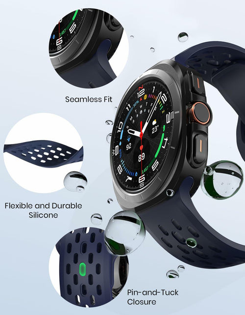 Load image into Gallery viewer, 3 Pack Silicone Sport Band for Samsung Galaxy Watch Ultra 47mm
