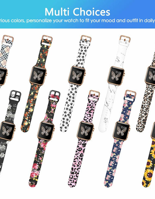 Load image into Gallery viewer, Silicone Band for Apple Watch 38-49mm Adjustable Sport Strap Unisex
