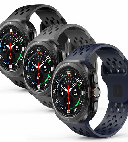 3 Pack Silicone Sport Band for Samsung Galaxy Watch Ultra 47mm
