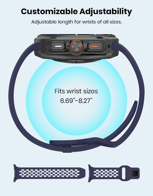 Load image into Gallery viewer, 3 Pack Silicone Sport Band for Samsung Galaxy Watch Ultra 47mm
