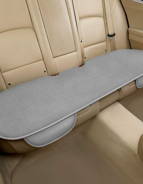 Load image into Gallery viewer, SanQing Universal Rear Car Seat Cover Cotton Linen Cushion Gray Rear

