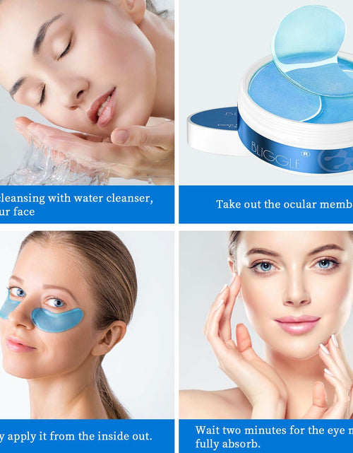 Load image into Gallery viewer, BLIGGLE Under Eye Patches 64 pcs Brightening Hyaluronic Acid Cooling Care
