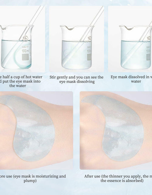 Load image into Gallery viewer, BLIGGLE Under Eye Patches 64 pcs Brightening Hyaluronic Acid Cooling Care
