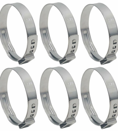 OCS Parts Oetiker Ear Clamps 167 Series 304 Stainless Steel 38.5mm 10 Pack