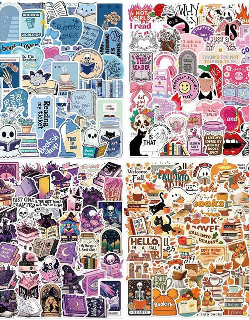 Load image into Gallery viewer, ZoiyTop 200pcs Halloween Vinyl Waterproof Cartoon Book Stickers Decals
