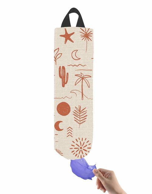Load image into Gallery viewer, BRUAOWJF Plastic Bag Holder Durable Large Grocery Bag Dispenser Cute Boho
