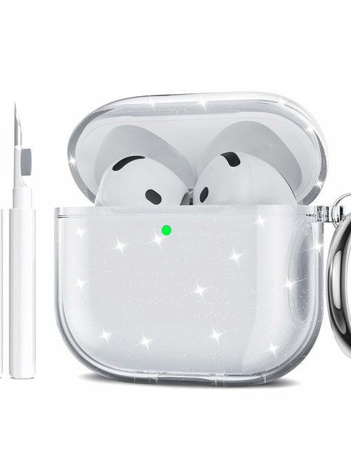 Load image into Gallery viewer, Maxjoy Silicone Case with Cleaner Kit &amp; Keychain for Apple Airpods 4th Gen
