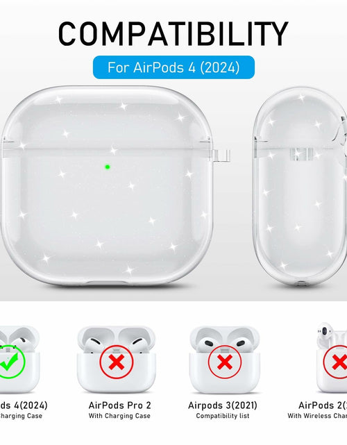 Load image into Gallery viewer, Maxjoy Silicone Case with Cleaner Kit &amp; Keychain for Apple Airpods 4th Gen
