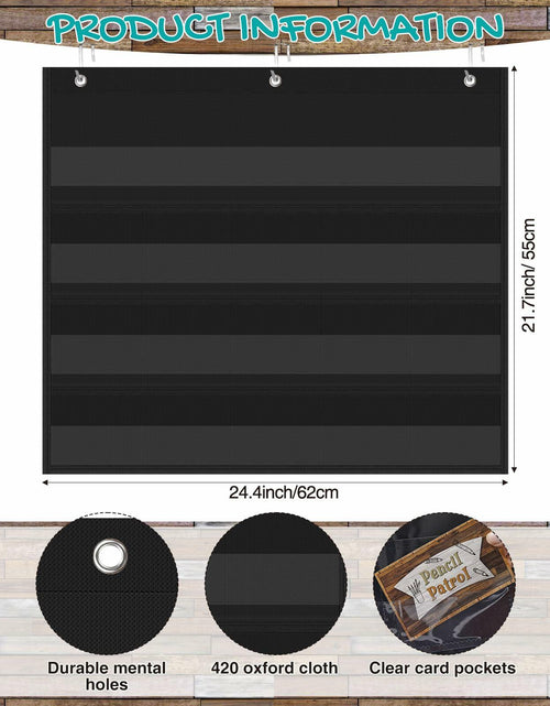 Load image into Gallery viewer, Fulmoon 86 Pc Class Jobs Pocket Chart Set Teacher Helper Home Sweet
