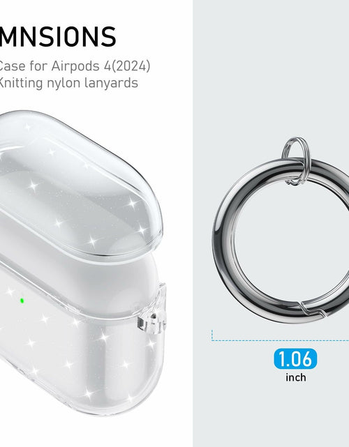 Load image into Gallery viewer, Maxjoy Silicone Case with Cleaner Kit &amp; Keychain for Apple Airpods 4th Gen
