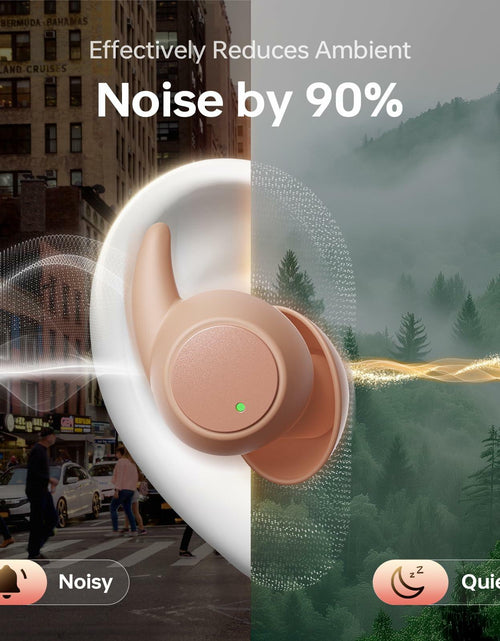 Load image into Gallery viewer, MUSICOZY Bluetooth 5.3 Sleep Earbuds Wireless Lightweight Silicone Ear Plugs
