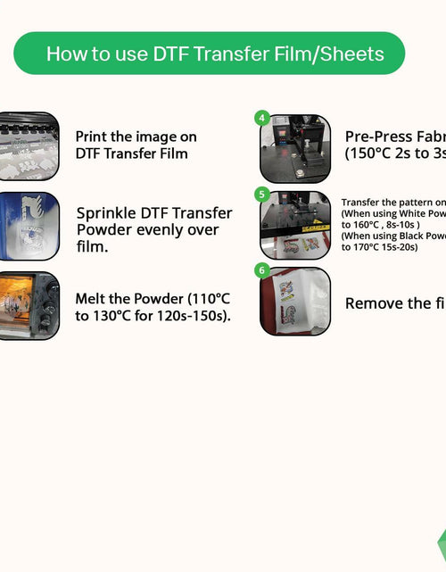 Load image into Gallery viewer, Yadel DTF Transfer Film A3 30 Pieces YL-0030 Easy Image Transfer Sheets
