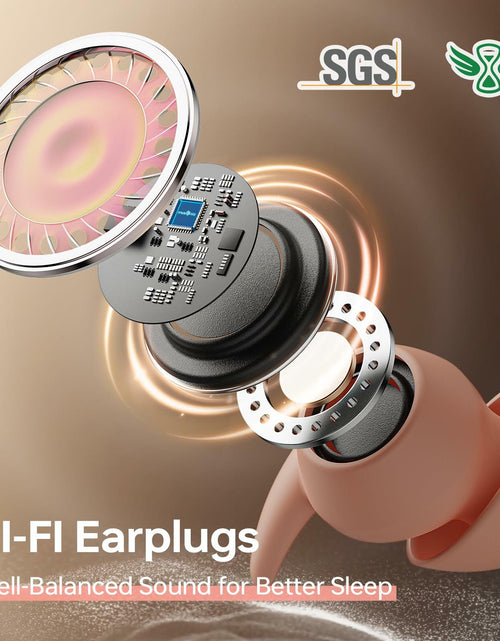 Load image into Gallery viewer, MUSICOZY Bluetooth 5.3 Sleep Earbuds Wireless Lightweight Silicone Ear Plugs
