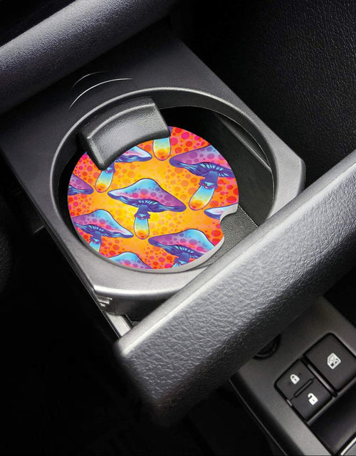 Load image into Gallery viewer, HOMETRIP Absorbent Ceramic Car Coasters Cork Back 2.56'' Sea Turtle 2pcs
