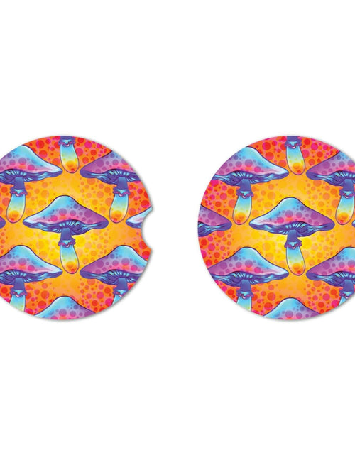 Load image into Gallery viewer, HOMETRIP Absorbent Ceramic Car Coasters Cork Back 2.56'' Sea Turtle 2pcs

