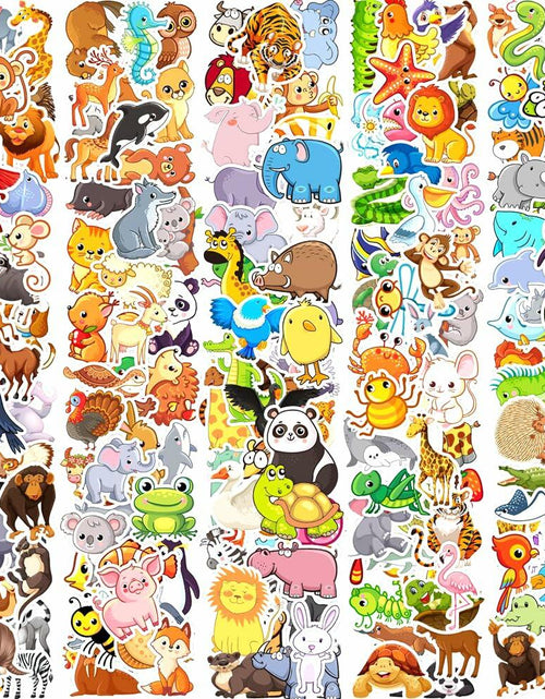 Load image into Gallery viewer, Debuosim 200 Pcs Cute Animal Waterproof Vinyl Stickers for Kids Teens Girls Boys
