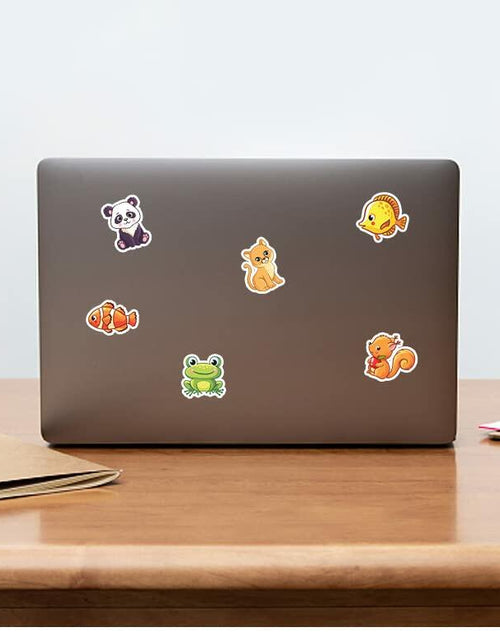 Load image into Gallery viewer, Debuosim 200 Pcs Cute Animal Waterproof Vinyl Stickers for Kids Teens Girls Boys
