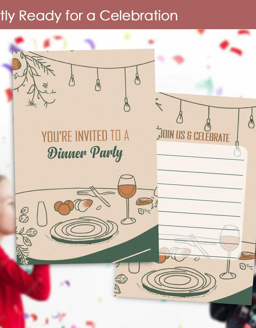 Load image into Gallery viewer, VAVINCI Video Gamer Birthday Invitations 30 Set Red Blue with Envelopes
