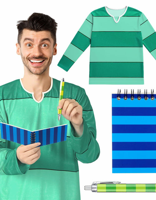 Load image into Gallery viewer, Jecery Halloween Costume Accessory Set Green Blue One Size
