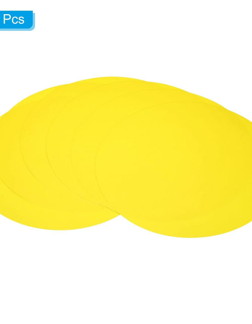Load image into Gallery viewer, PATIKIL 13-inch Round Cardboard Paper Circles 40 Pcs Yellow DIY Crafts
