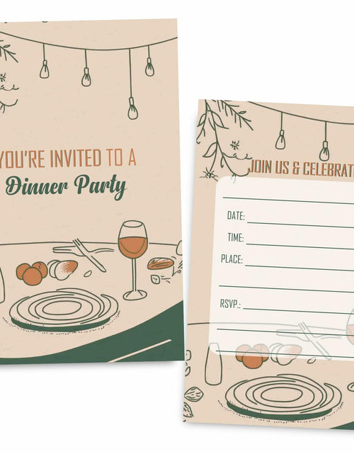 Load image into Gallery viewer, VAVINCI Video Gamer Birthday Invitations 30 Set Red Blue with Envelopes
