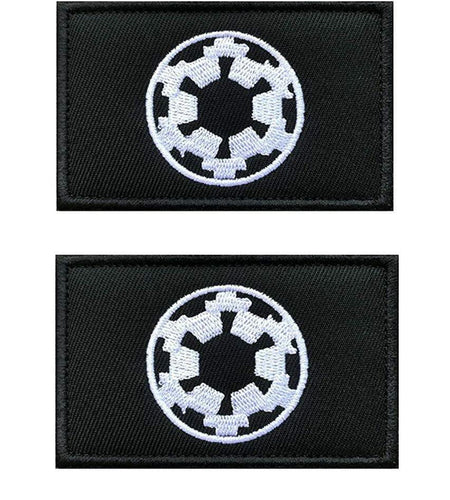 Ykonuyis Galactic Empire Target Tactical Morale Patch 2Pcs Military