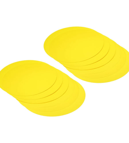 PATIKIL 13-inch Round Cardboard Paper Circles 40 Pcs Yellow DIY Crafts