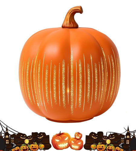 YCNASSS Thanksgiving Starry Night LED Pumpkin Lights Decorative Timer