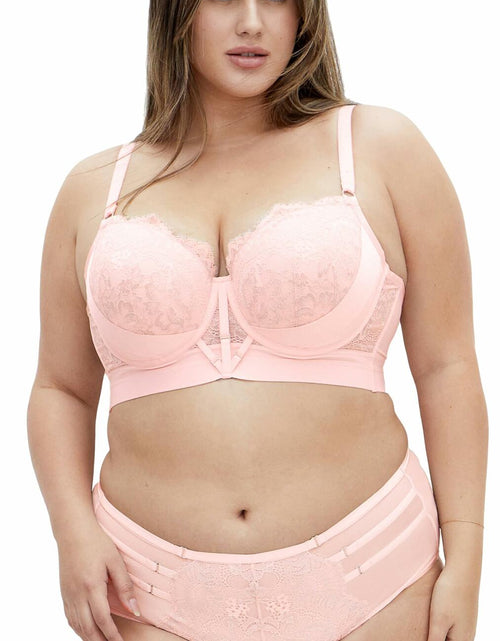 Load image into Gallery viewer, City Chic Alexis Contour Longline Bra Plus Size 38DD
