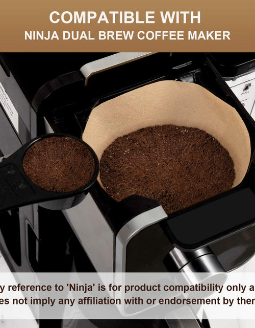 Load image into Gallery viewer, BRIKINTE #4 Cone Coffee Paper Filters for Ninja Coffee Maker 100 Pcs
