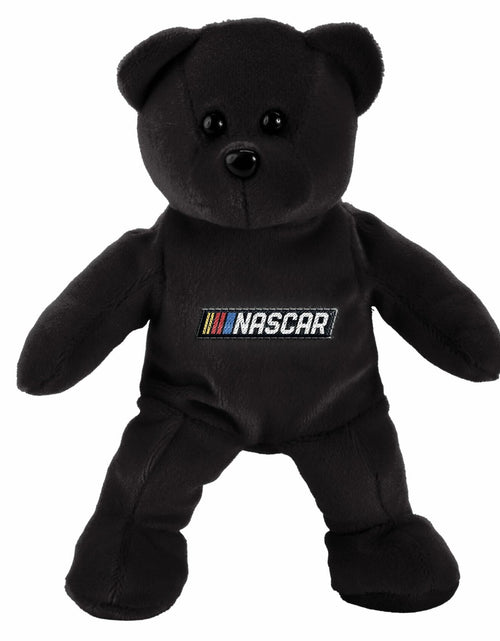 Load image into Gallery viewer, FOCO NASCAR Solid Bear Plush Stuffed Teddy Black 0.2lb
