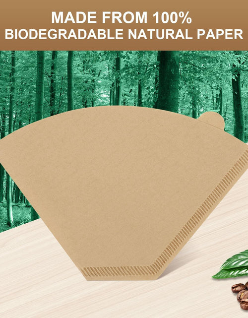 Load image into Gallery viewer, BRIKINTE #4 Cone Coffee Paper Filters for Ninja Coffee Maker 100 Pcs
